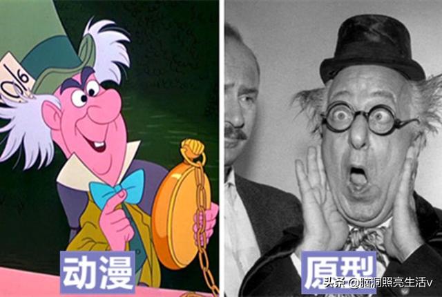 根据现实原型而设计出来的,7个“耳熟能详”的动漫人物